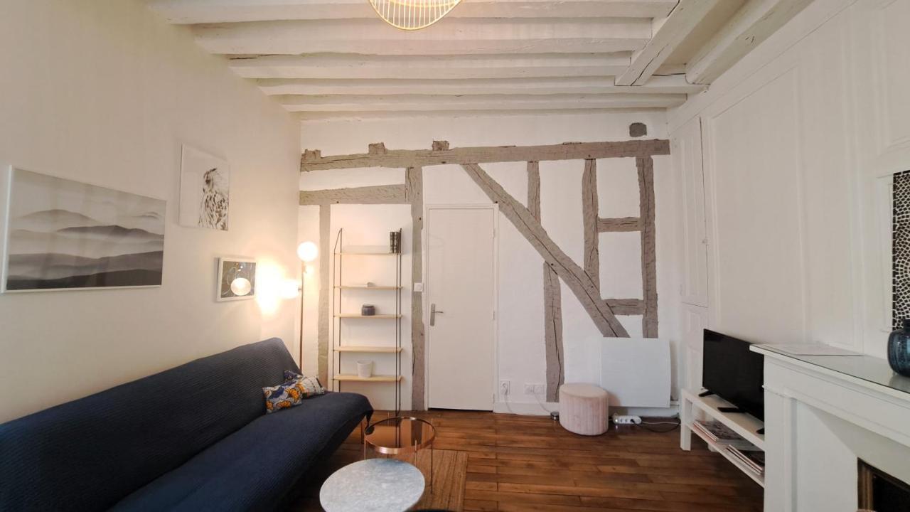 Appartement Centre Vieux Tours Dans Immeuble Historique 3P Esterno foto